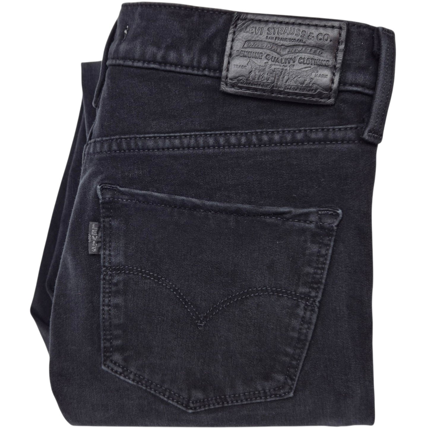 Levis 311 Premium Jeans Womens Black Shaping Skinny Stretch Denim W26