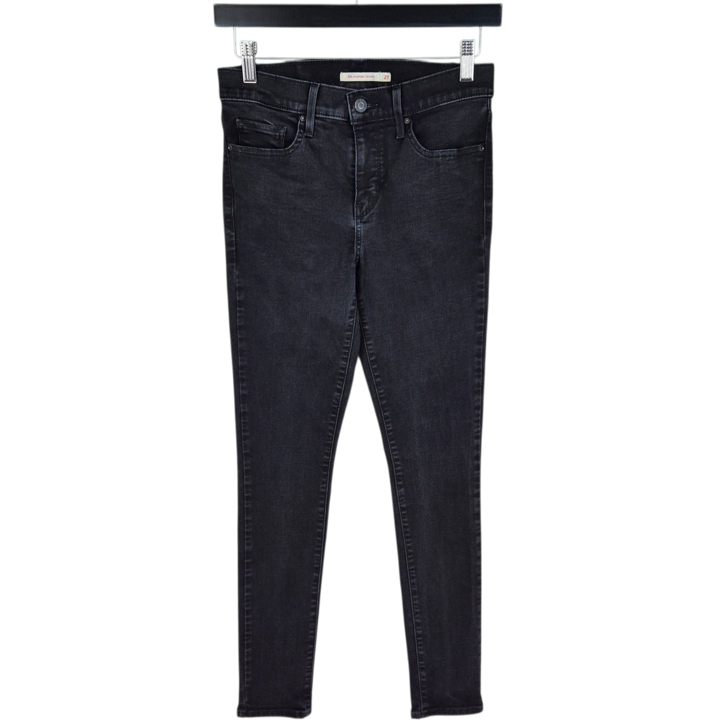 Levis 311 Jeans Womens Black Skinny Stretch Denim W27