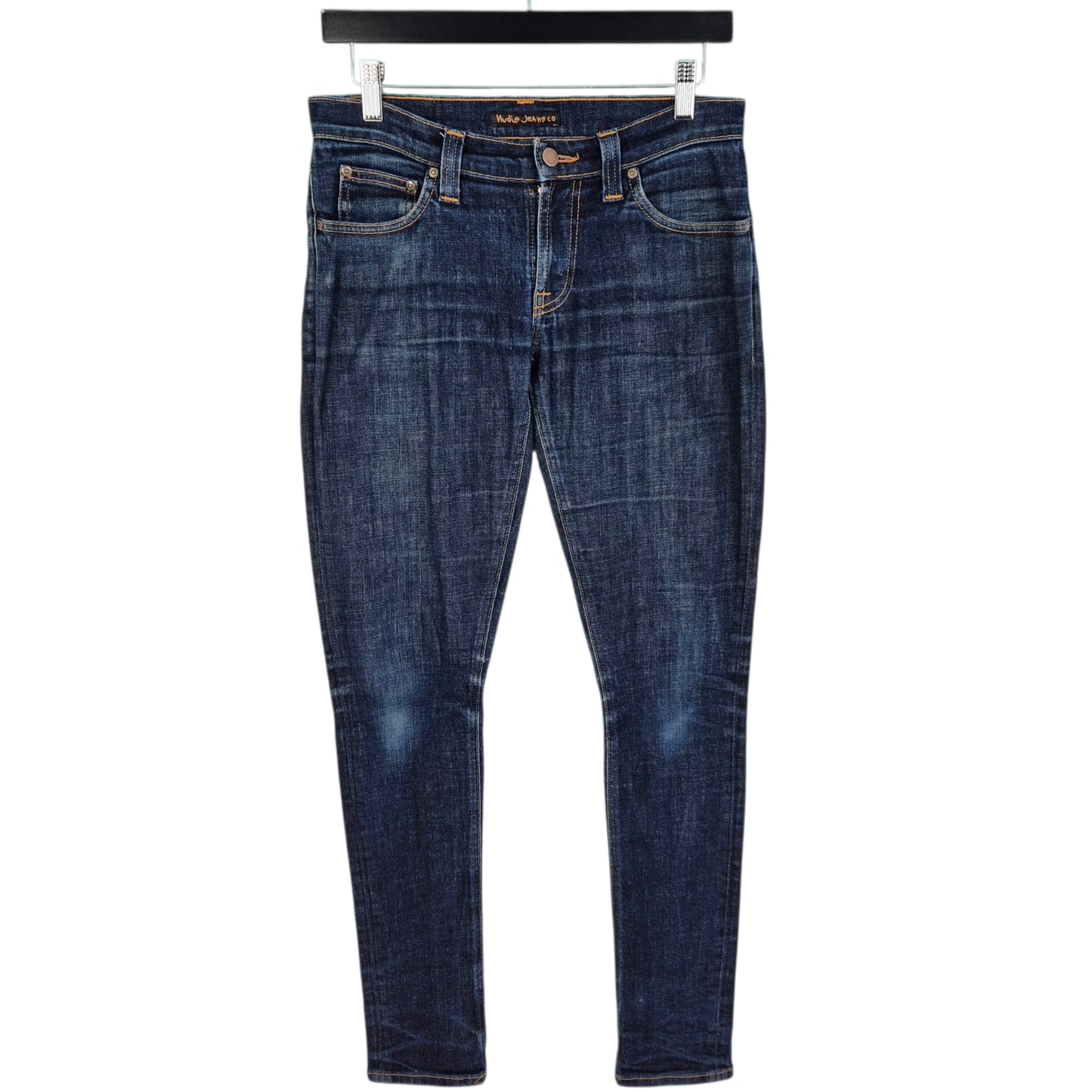 Nudie Jeans Dark Blue Tight Long John Skinny Fit Denim W29