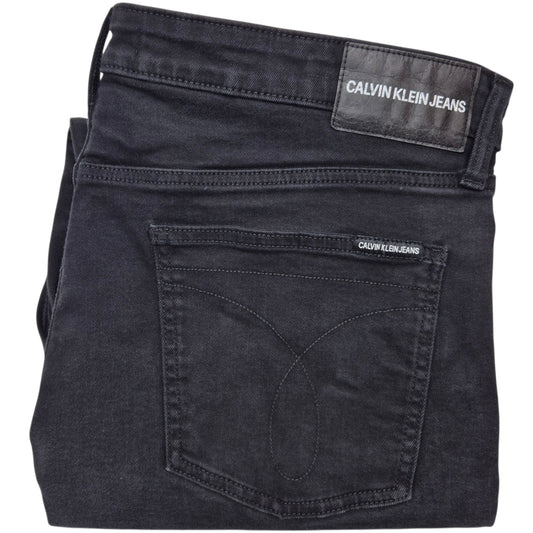 Calvin Klein Jeans Black Slim Fit Denim W38