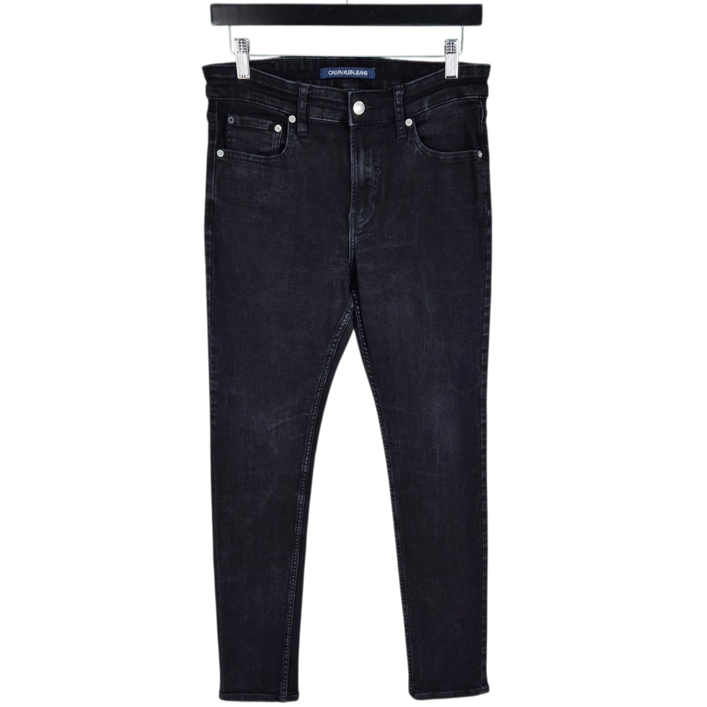 Calvin Klein Jeans Black Skinny Stretch Denim W30