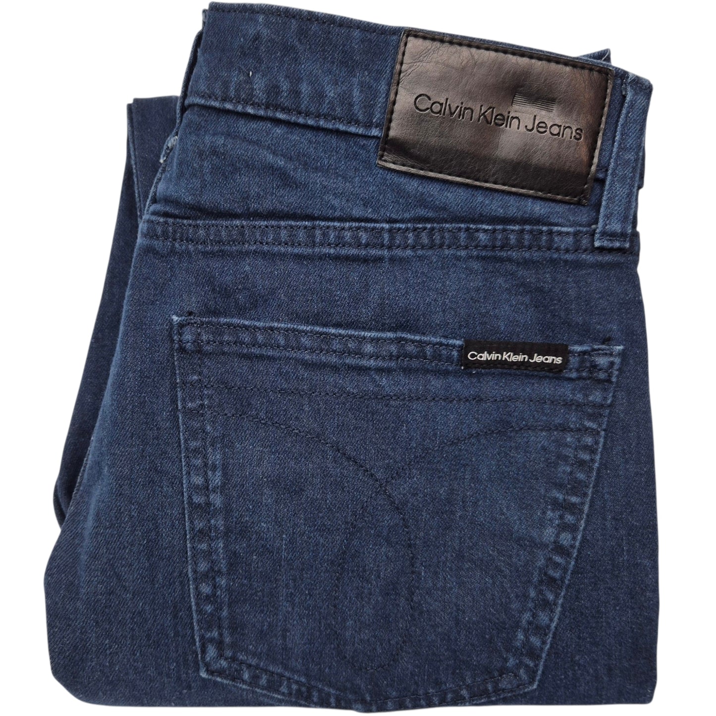 Calvin Klein Jeans Dark Blue Slim Straight Leg Denim W29