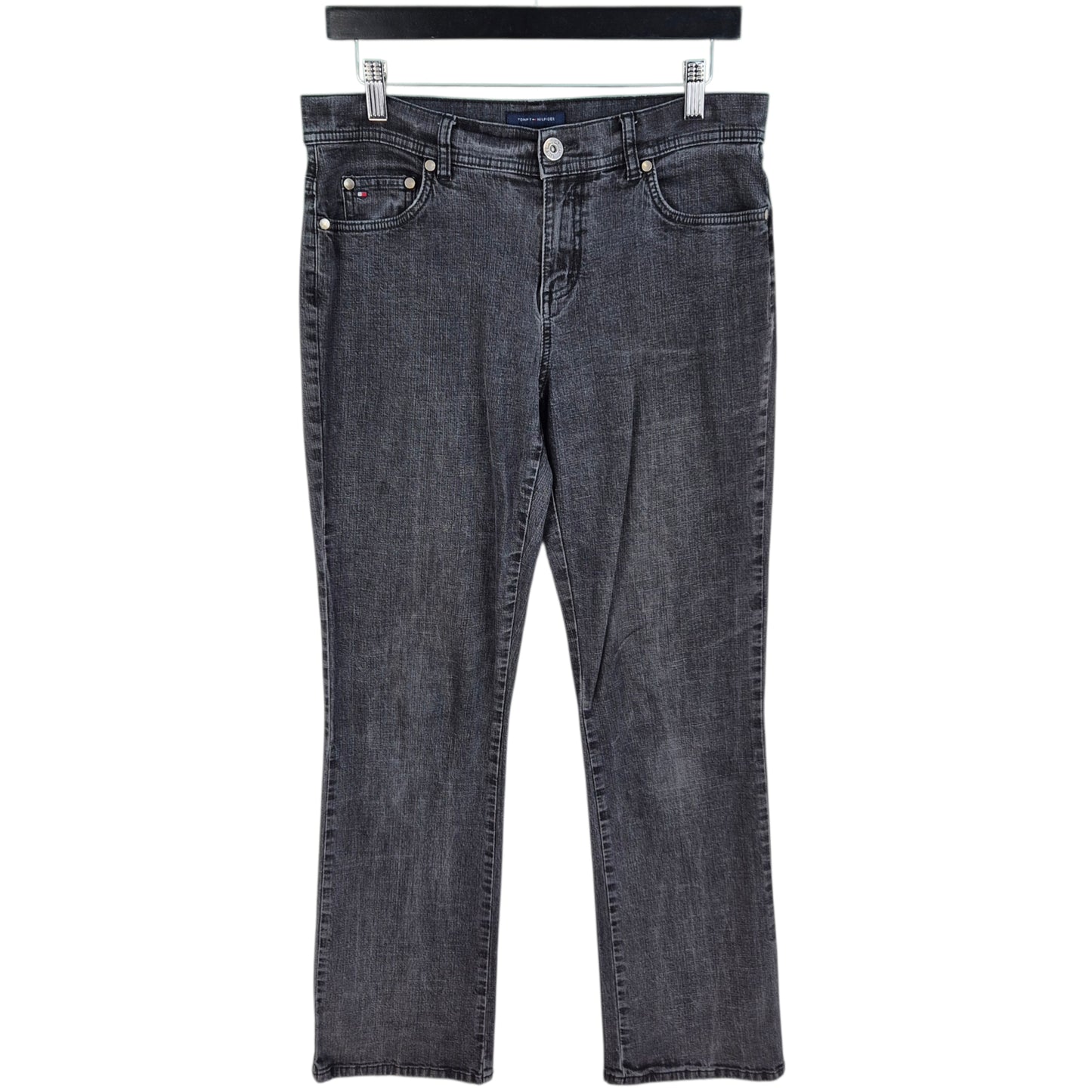 Tommy Hilfiger Jeans Womens Grey Slight Bootcut Denim W31