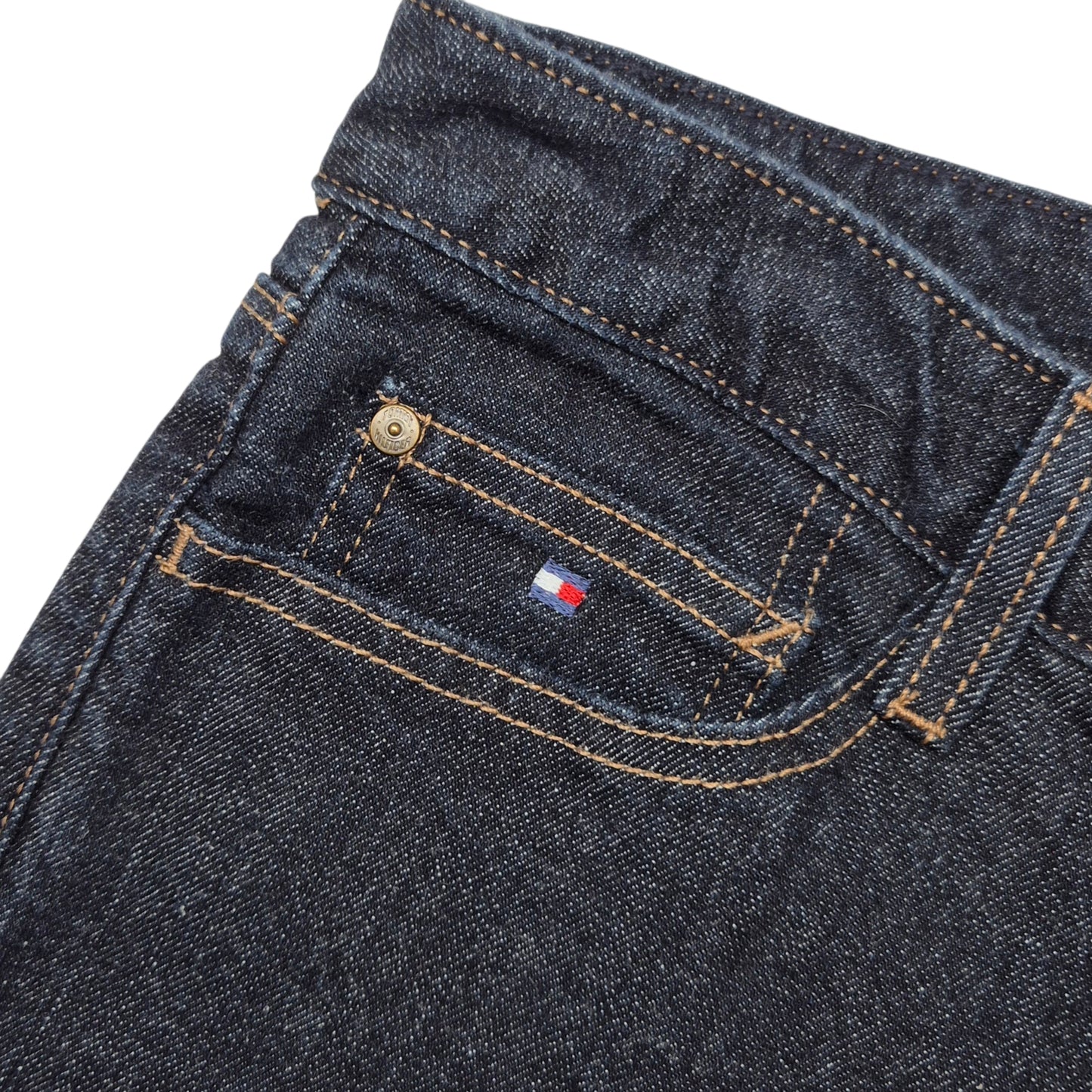 Tommy Hilfiger Jeans Women Dark Blue Modern Straight Leg Denim W32
