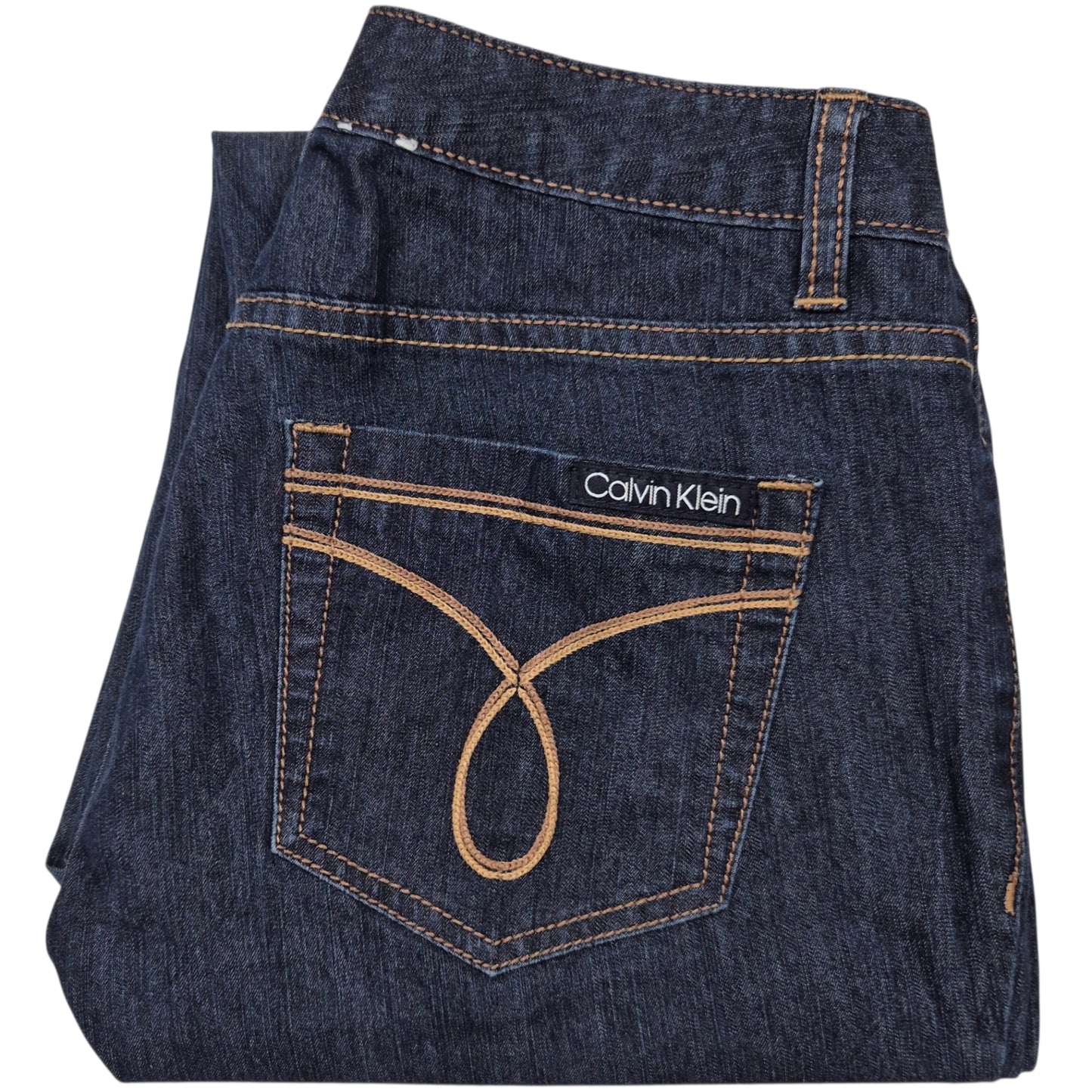 Vintage Calvin Klein Jeans Womens Dark Blue Lightweight Denim W29