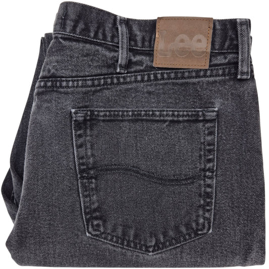 Vintage Lee Jeans Grey Heavy Classic Regular Fit Denim W40