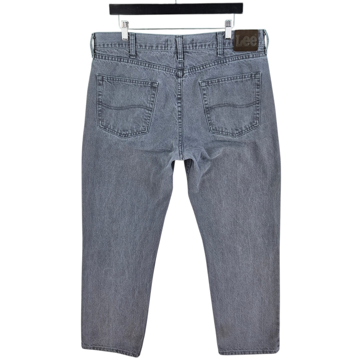 Vintage Lee Jeans Grey Classic Regular Fit Denim W38