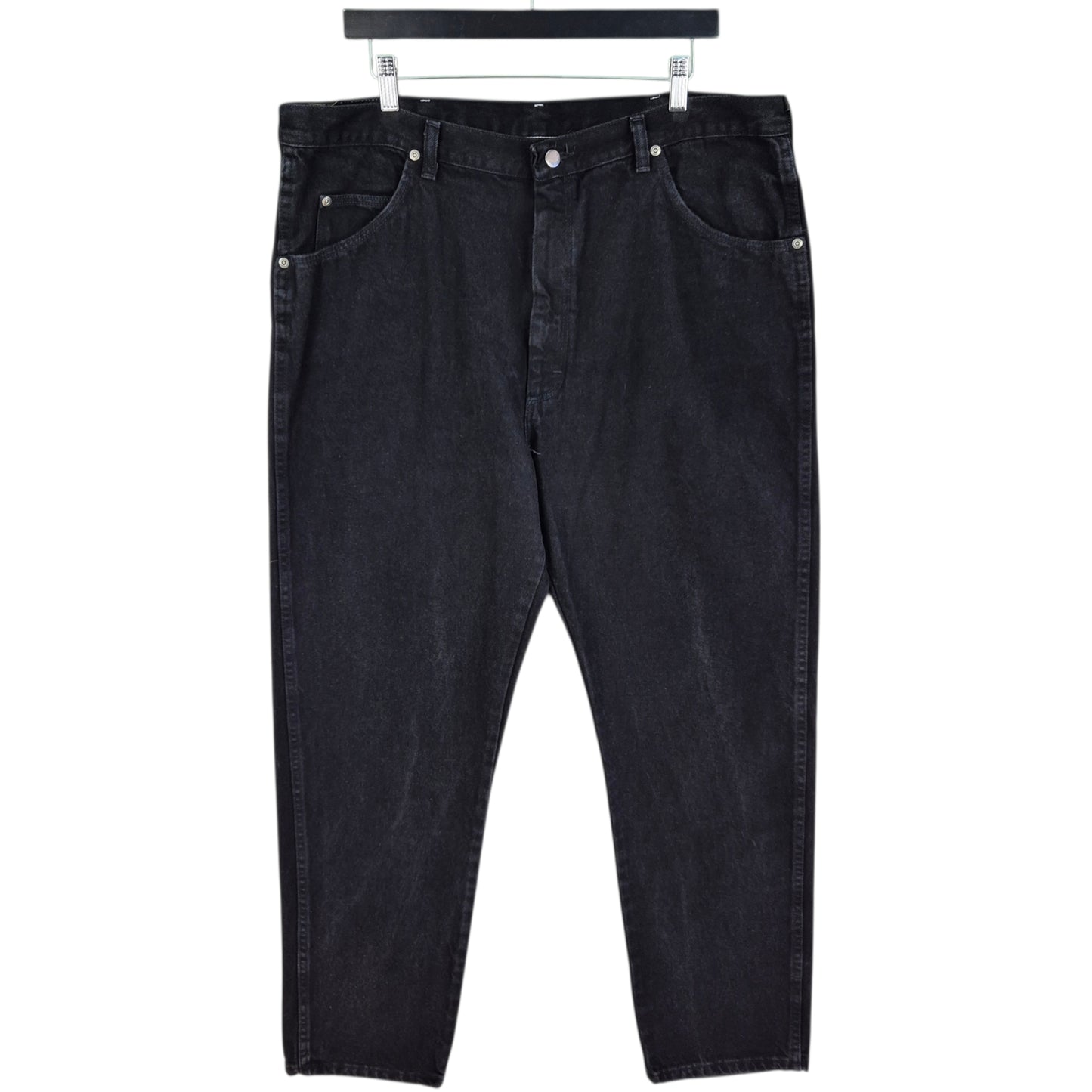Vintage Wrangler Jeans 90's Black Classic Heavy Rigid Denim W40