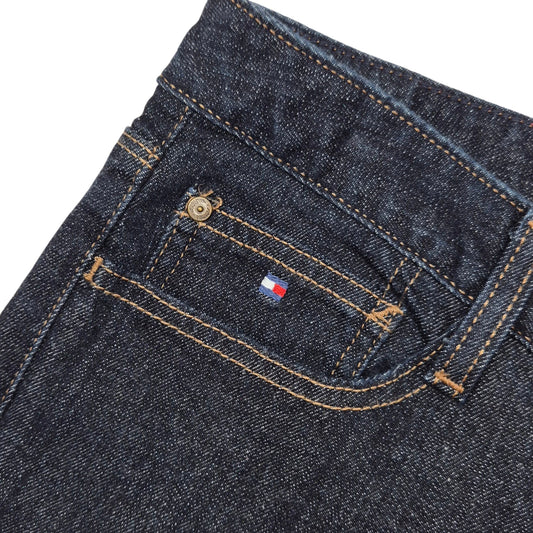 Tommy Hilfiger Jeans Womens Dark Blue Modern Straight Leg Denim W32