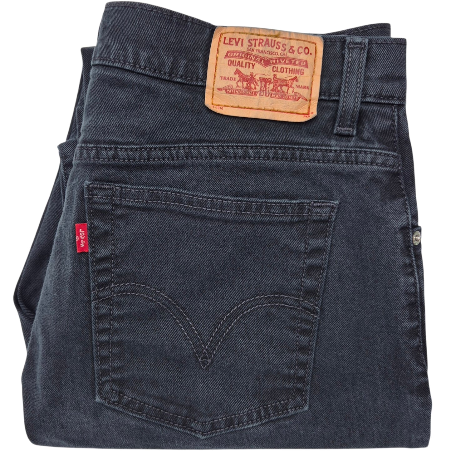 Vintage Levis 550 Jeans Womens Black Relaxed Bootcut Stretch Denim W33