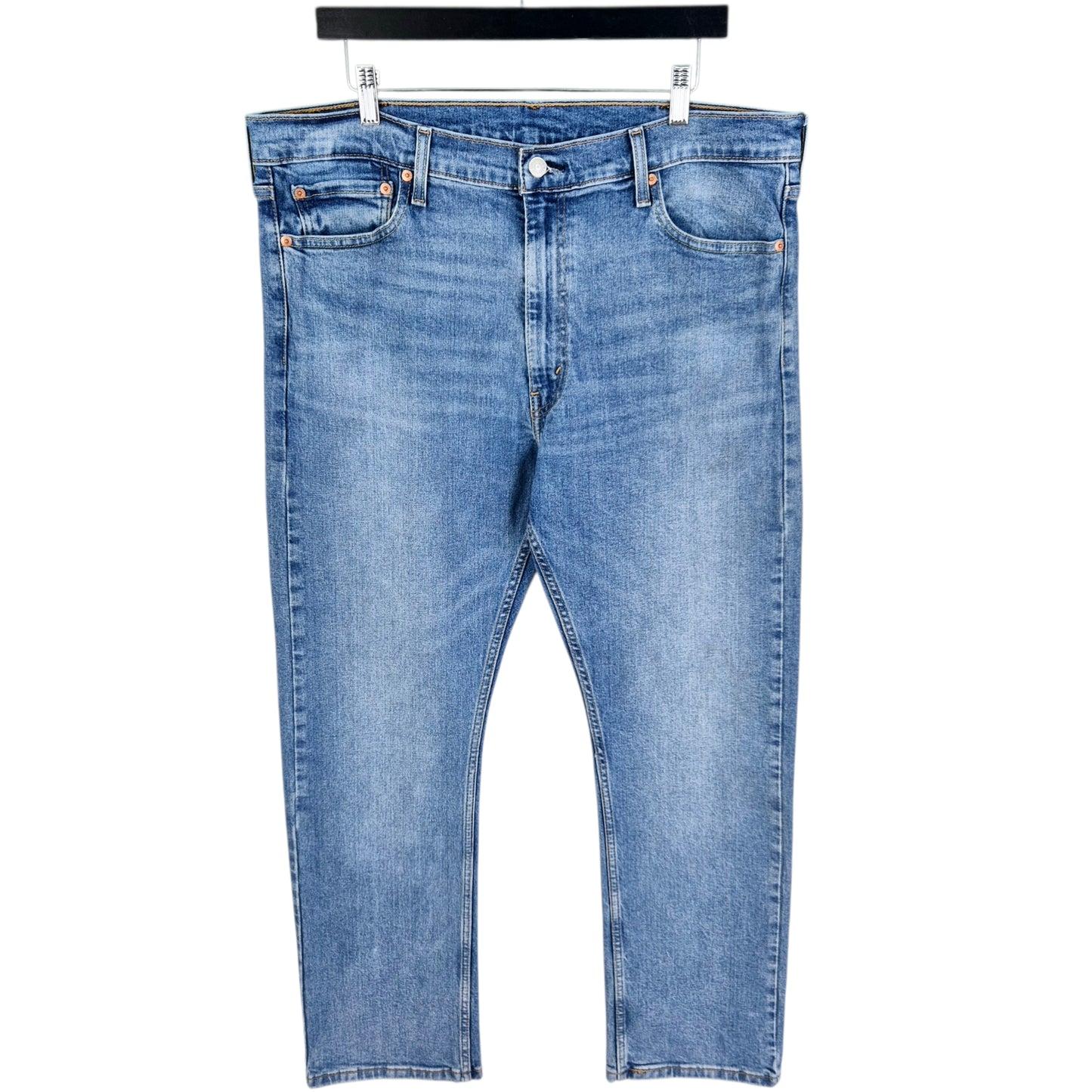 Levis 513 Jeans Blue Regular Straight Leg Stretch Denim W38