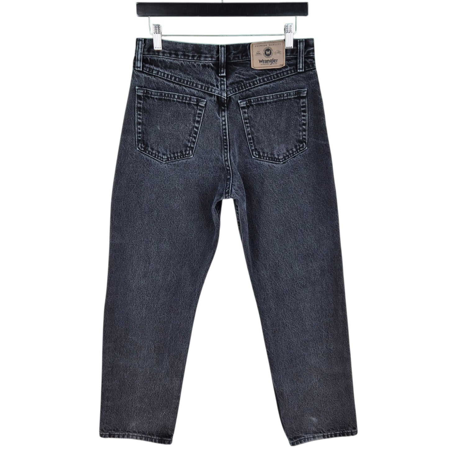 Vintage Wrangler Jeans Dark Grey Classic Heavy Rigid Denim W30