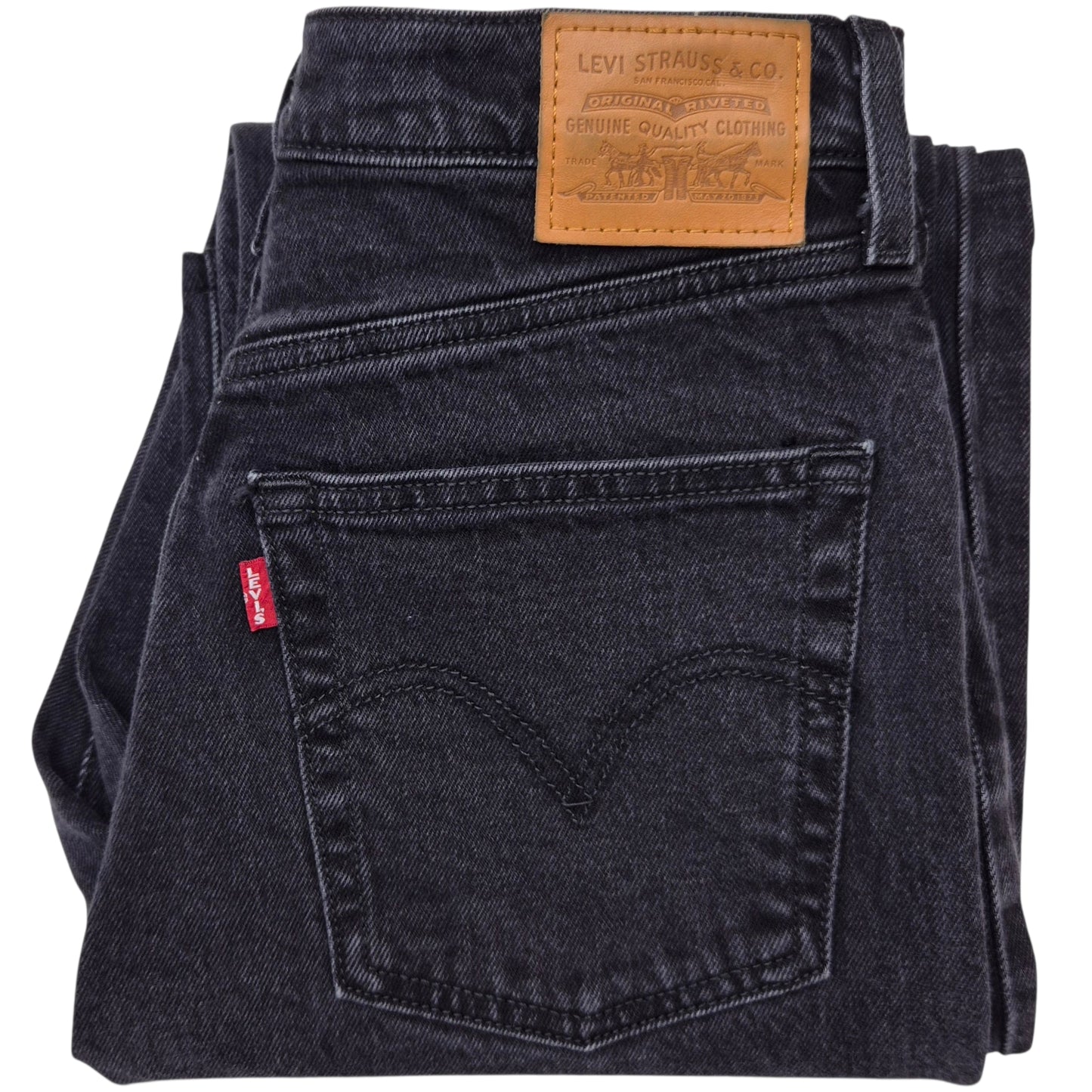 Levis Premium Jeans Womens Heavy Ribcage Boot Denim W29