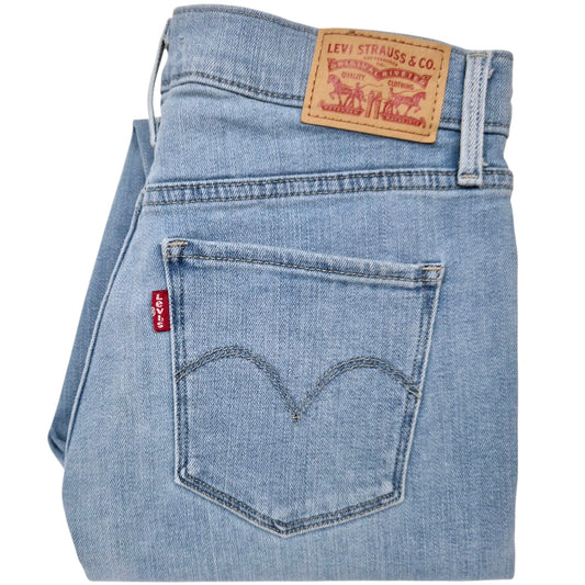 Levis 311 Jeans Womens Light Blue Shaping Skinny Stretch Denim W28