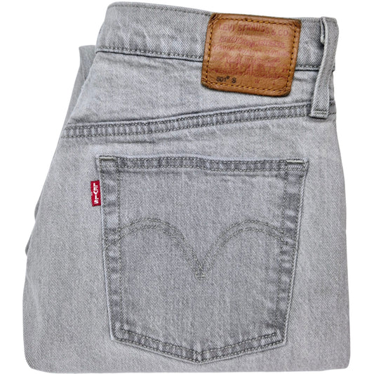 Levis Premium 501 Jeans Womens Grey Heavy Classic Denim W30
