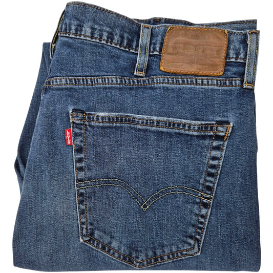Levis Premium 541 Jeans Blue Athletic Fit Stretch Denim W39