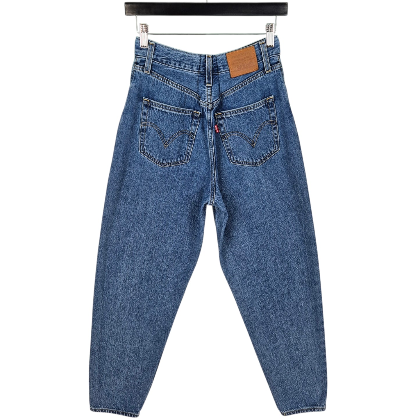 Levis Premium Jeans Womens Blue Loose Tapered Denim W25