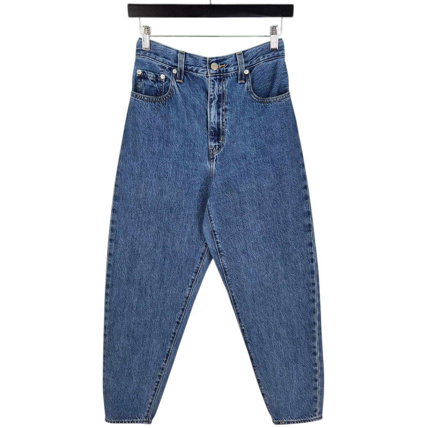 Levis Premium Jeans Womens Blue Loose Tapered Denim W25