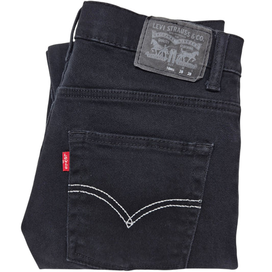 Levsi 511 Jeans Womens Black Slim Stretch Denim W29