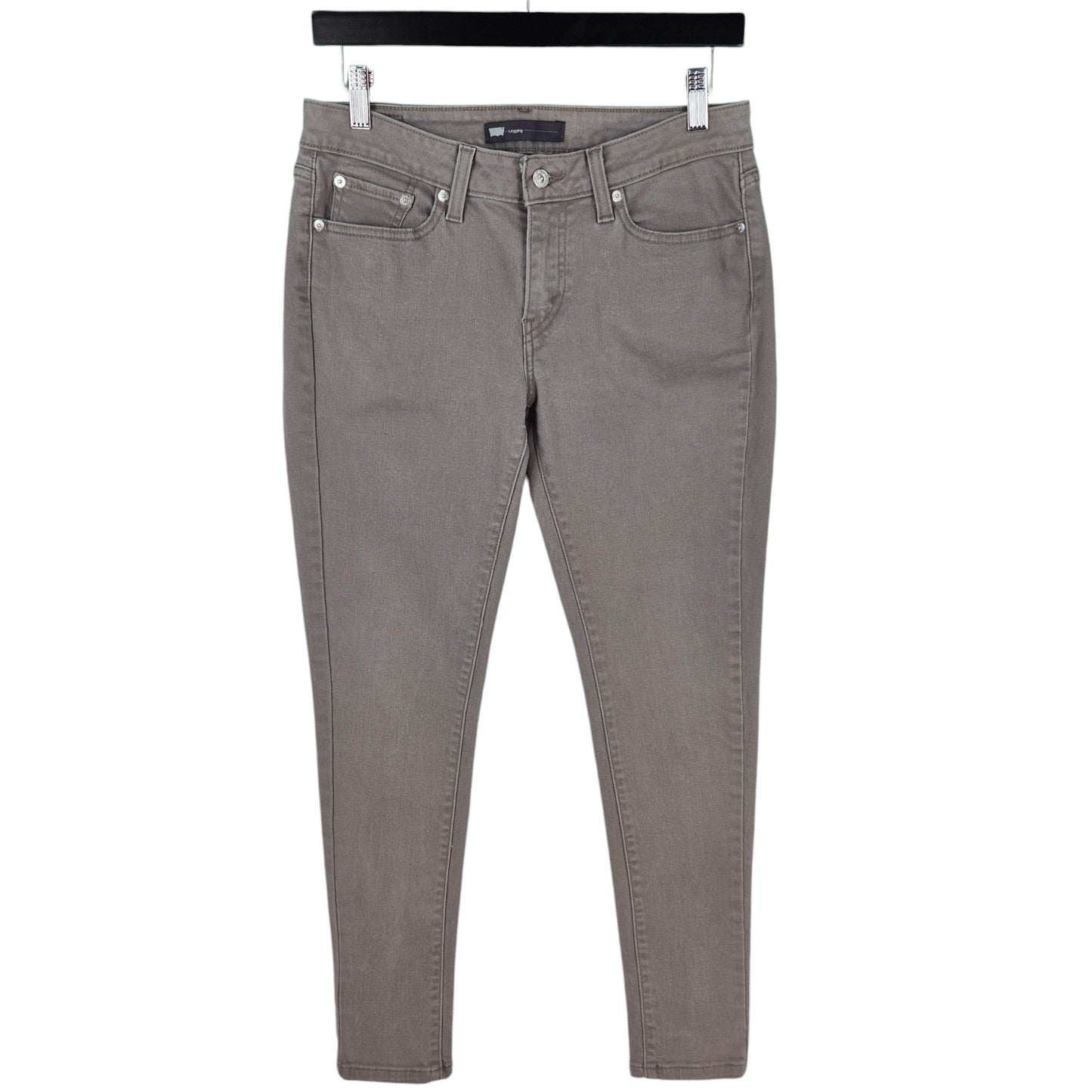 Levis Jeans Womens Grey Skinny Legging Style Denim W29