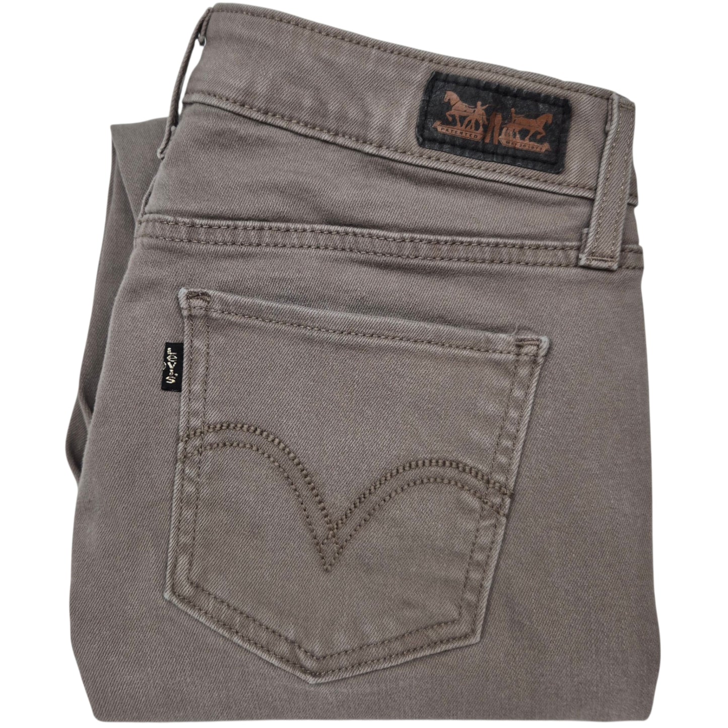 Levis Jeans Womens Grey Skinny Legging Style Denim W29