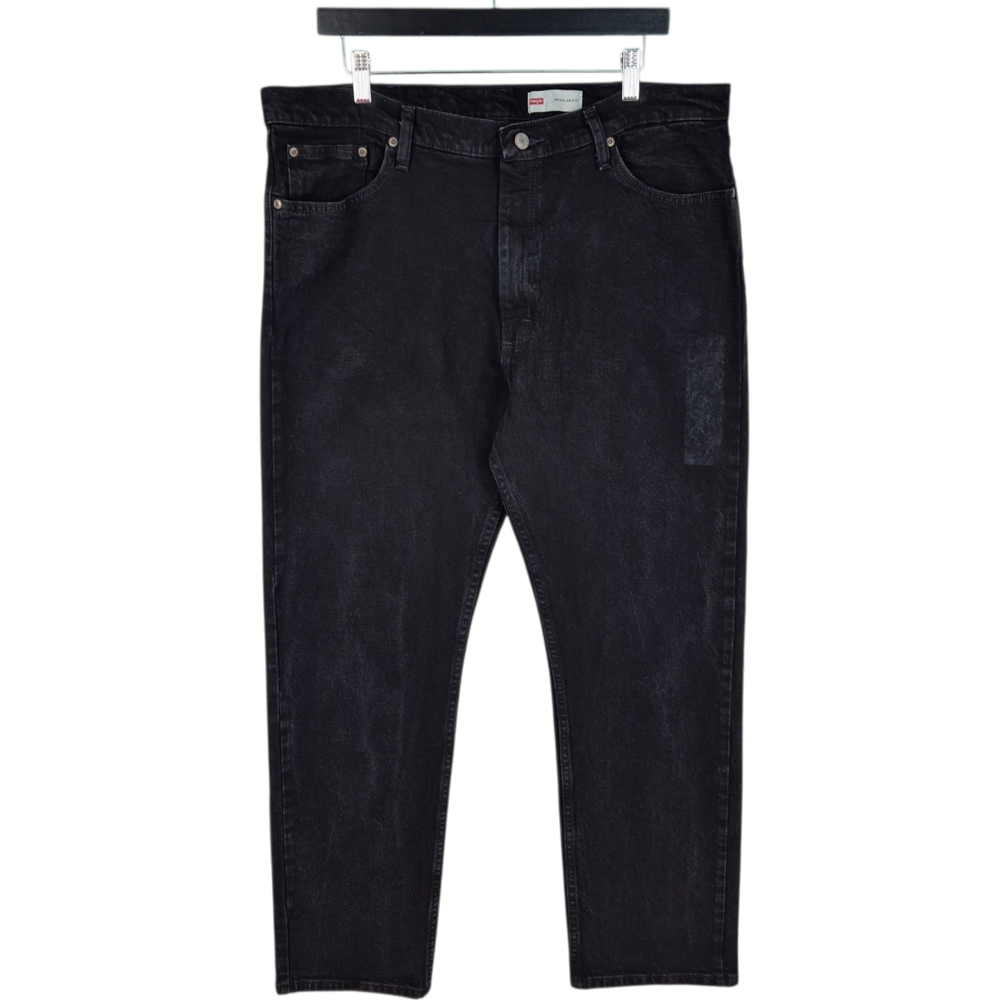 Vintage Wrangler Jeans Black Classic Heavy Regular Stretch Denim W38