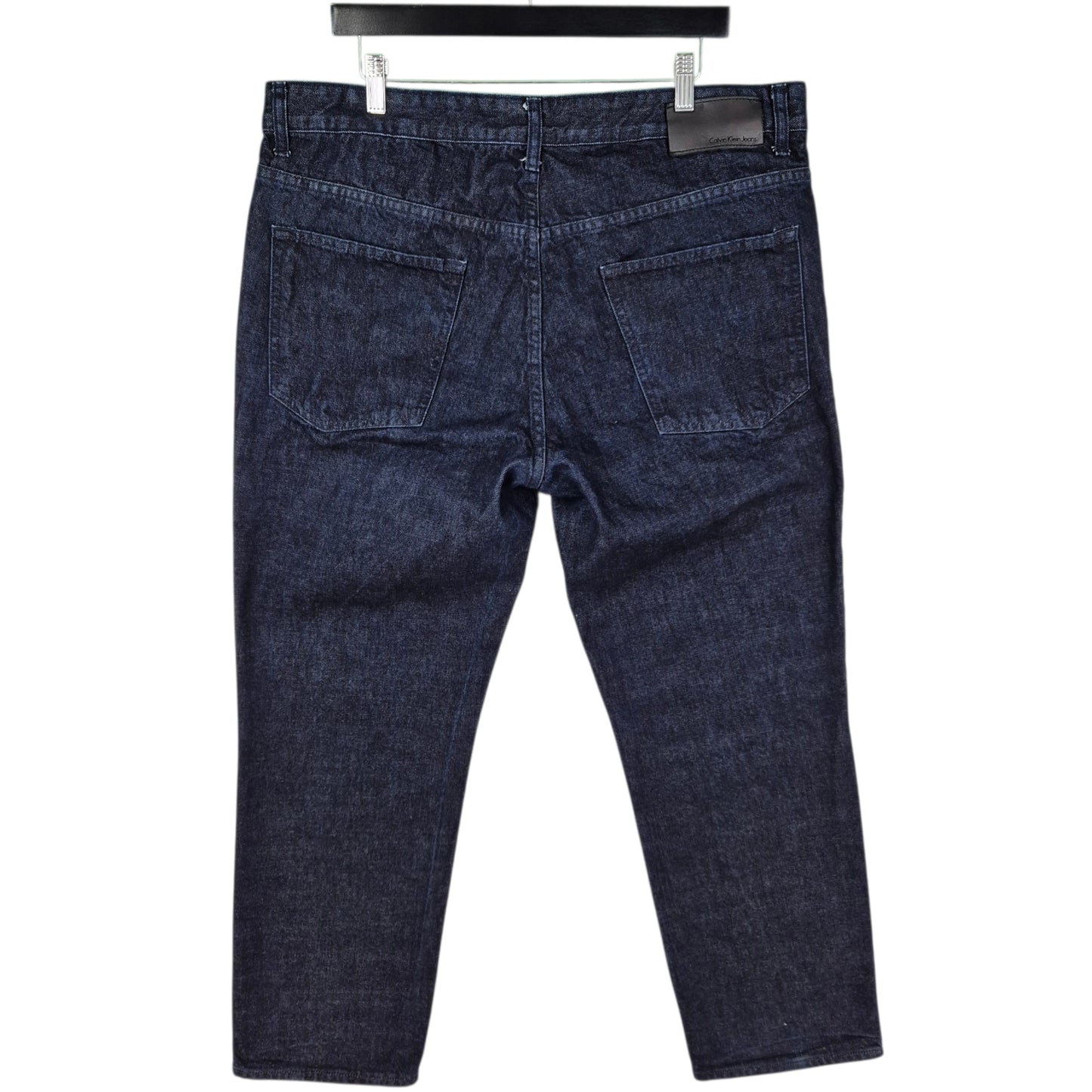 Calvin Klein Jeans Dark Blue Slim Straight Leg Denim W38