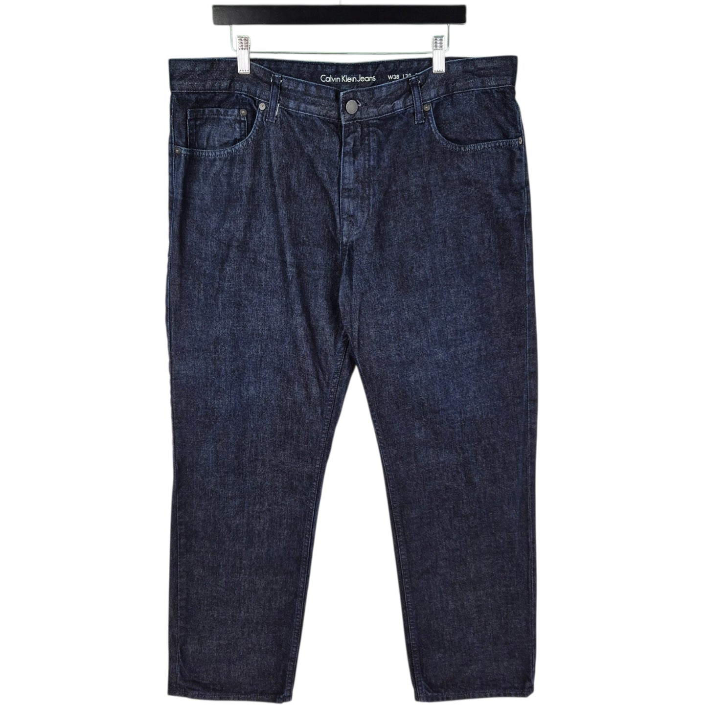 Calvin Klein Jeans Dark Blue Slim Straight Leg Denim W38