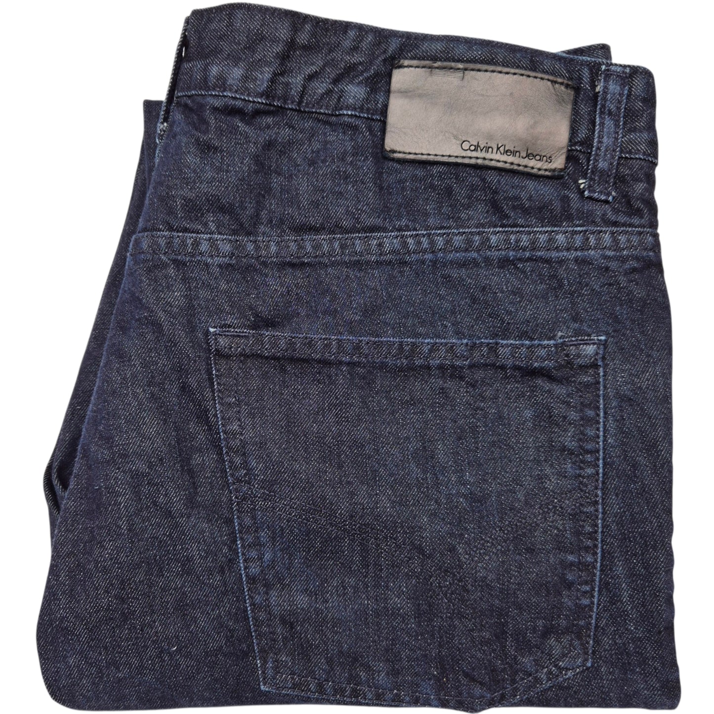 Calvin Klein Jeans Dark Blue Slim Straight Leg Denim W38