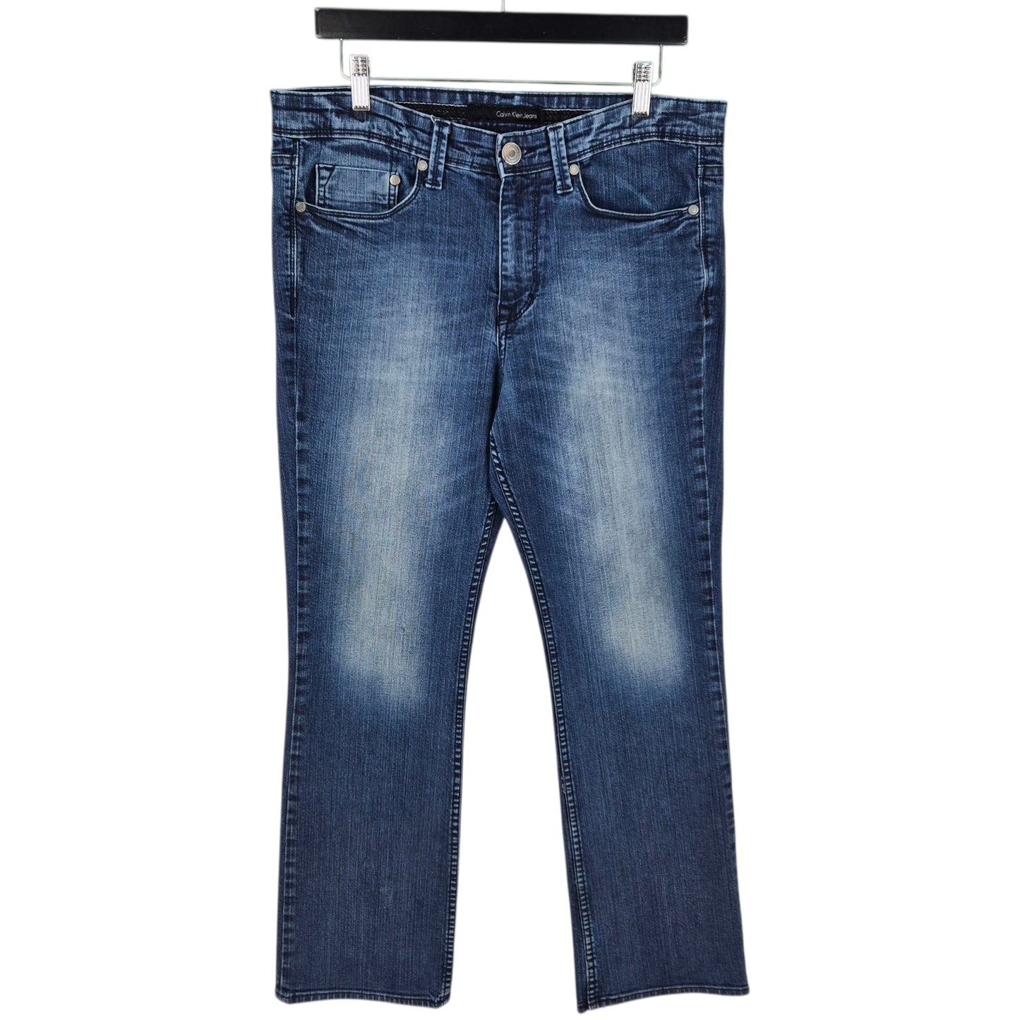 Vintage Calvin Klein Jeans Blue Modern Boot Stretch Denim W34