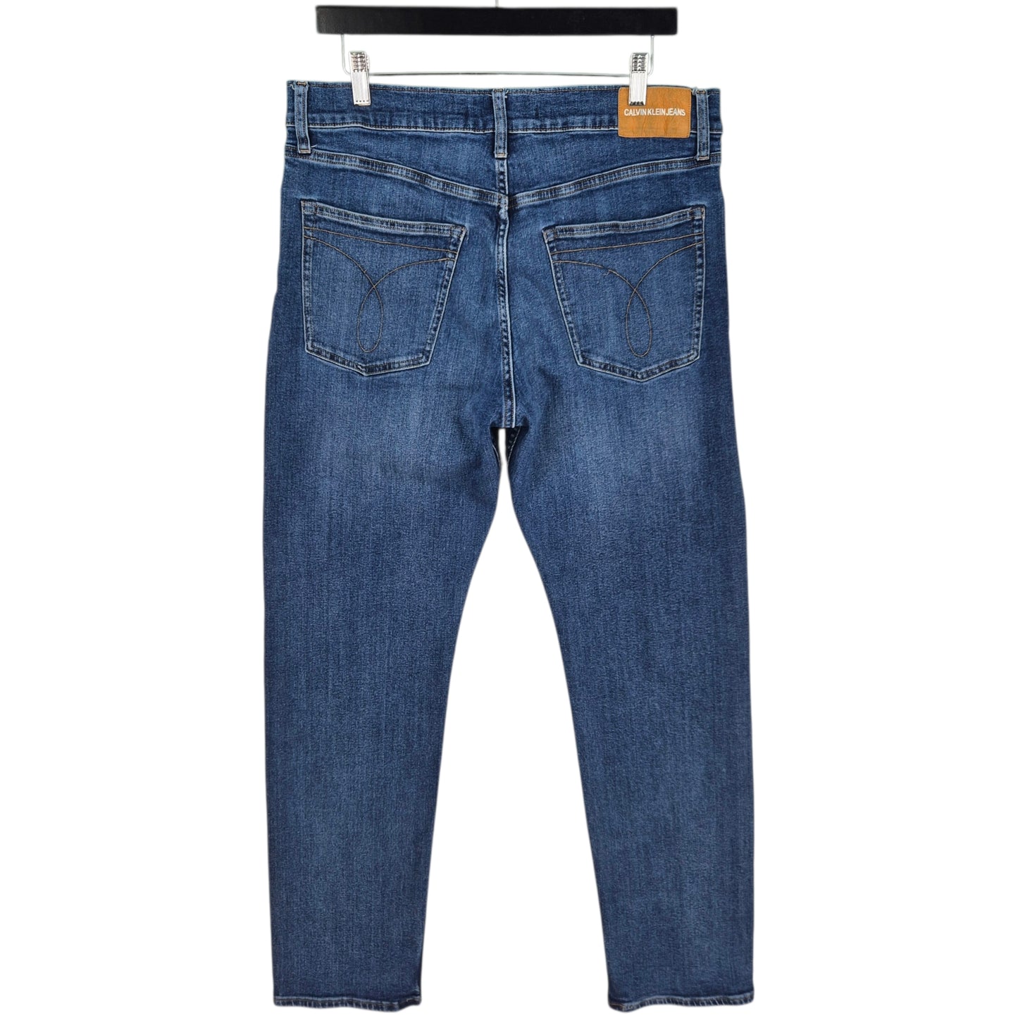 Calvin Klein Jeans Blue Straight Leg Stretch Denim W34