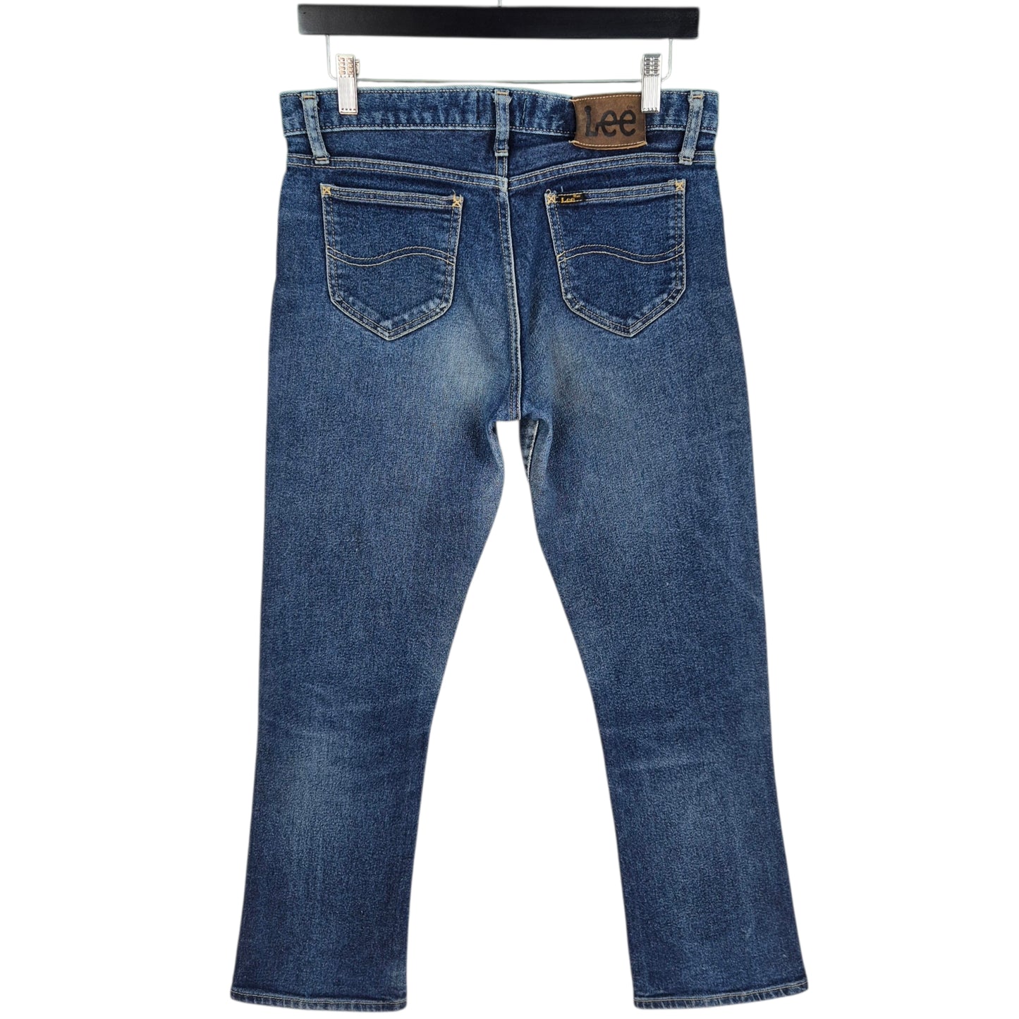 Vintage Lee Jeans 90's Womens Blue Australia Made Trumpet Leg Denim W31