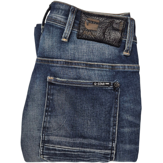 G Star Raw Jeans Womens Dark Blue Skinny Denim W26