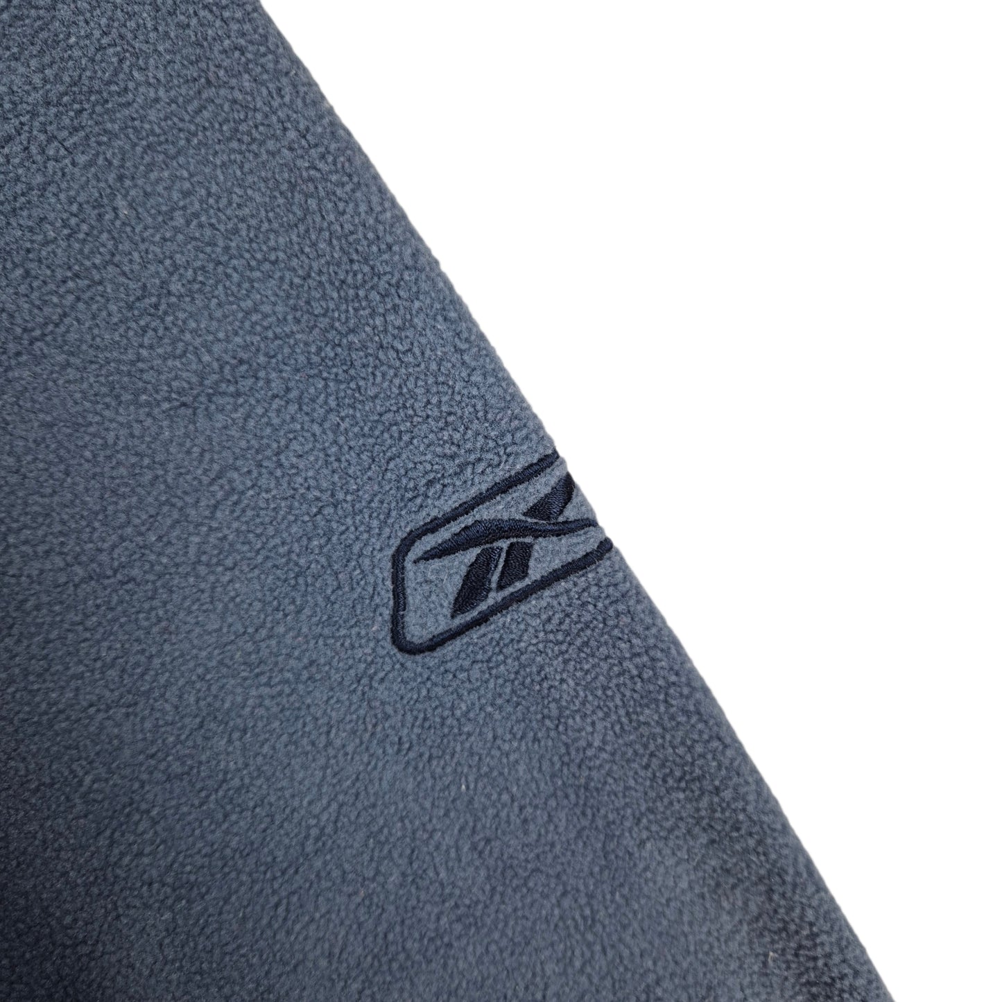 Vintage Reebok NFL Seattle Seahawks Blue Quarter Zip Fleece Jumper Size XL