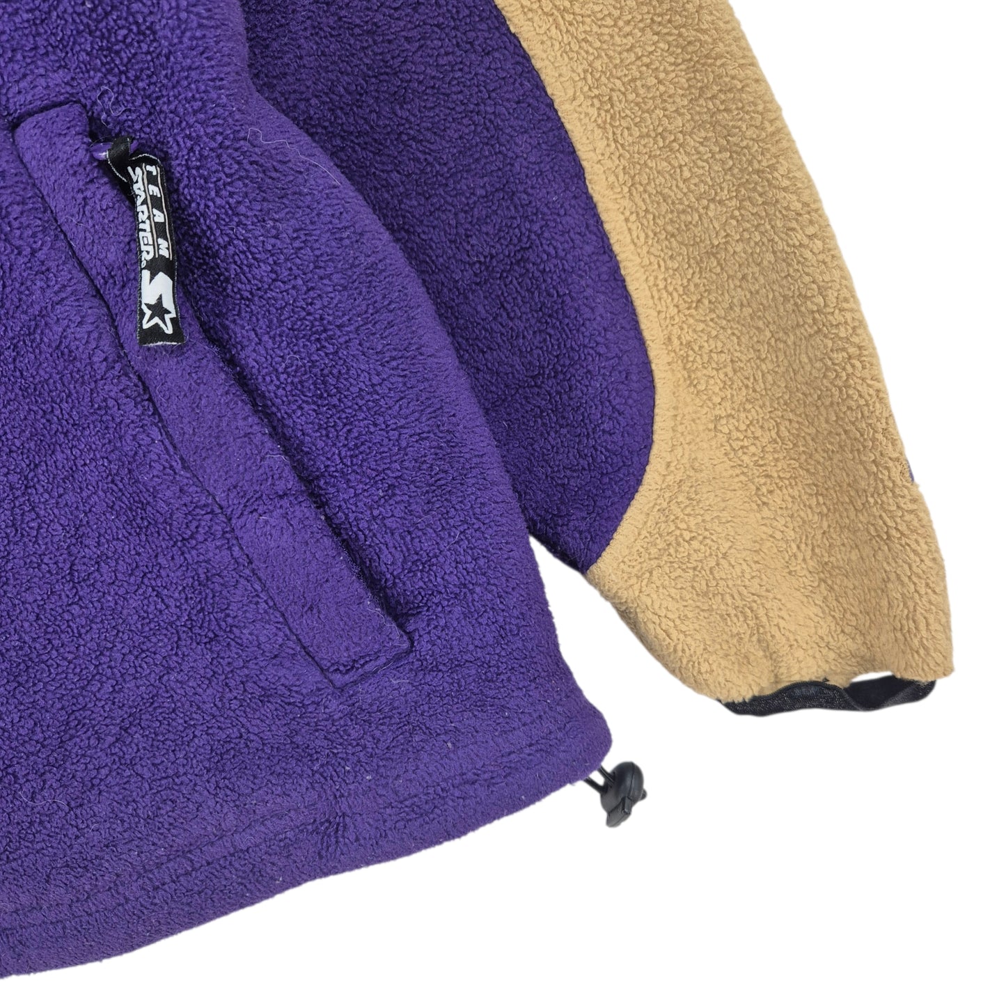 Vintage Starter Washington Huskies 90's Purple & Gold Fleece Jumper Size M