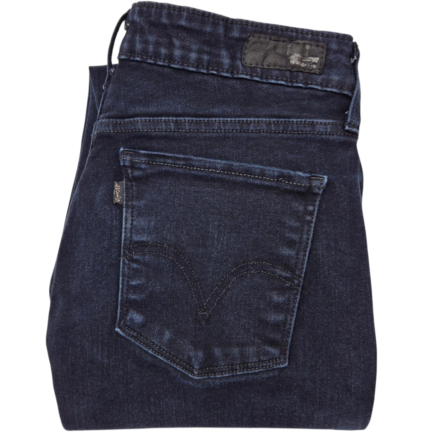 Levis Jeans Womens Dark Blue Skinny Stretch Denim W28