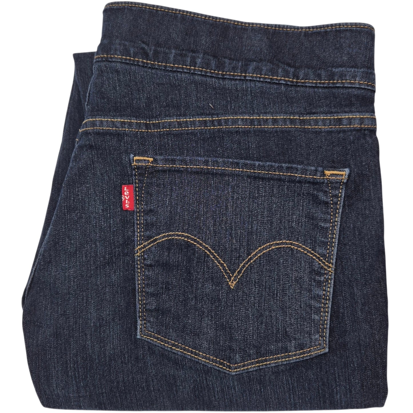 Levis Jeans Womens Dark Blue Legging Denim W34