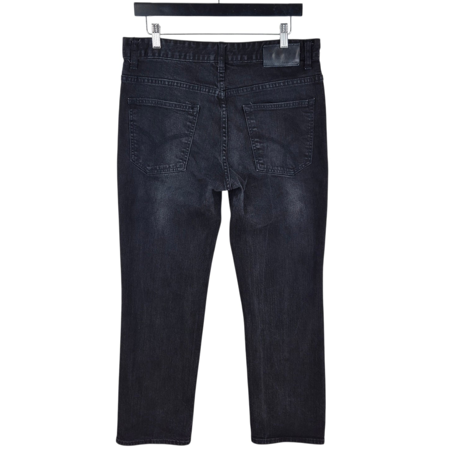 Calvin Klein Jeans Black Regular Straight Leg Denim W33