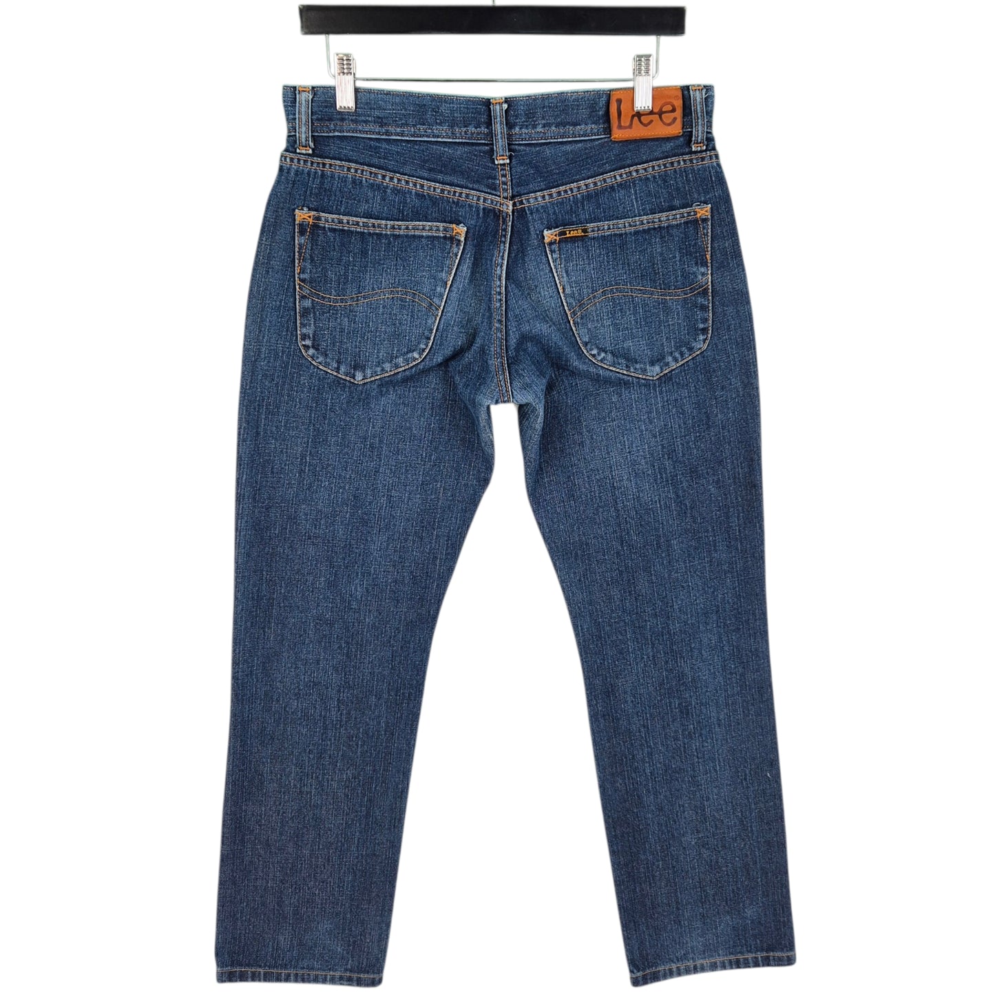 Lee Jeans Dark Blue Regular Straight Leg Denim W31