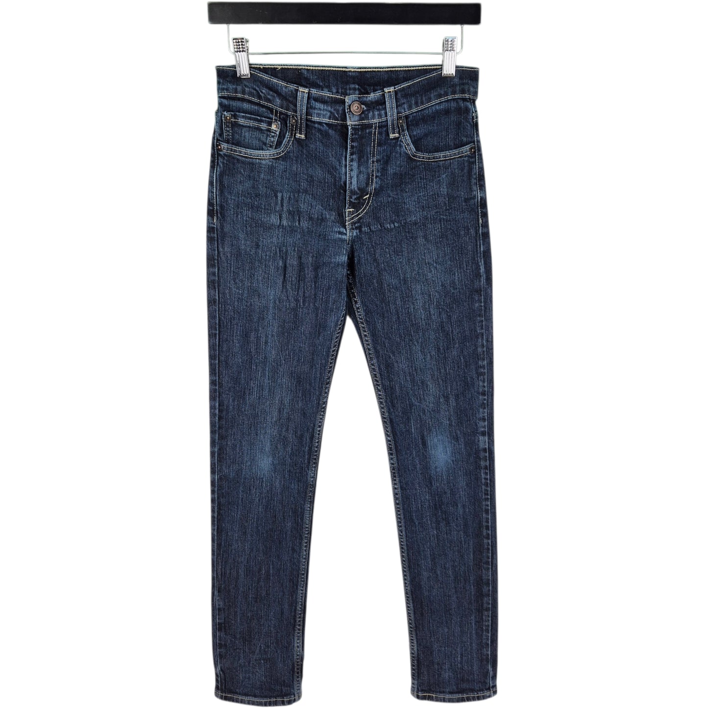 Levis 511 Jeans Dark Blue Skinny Stretch Denim W27