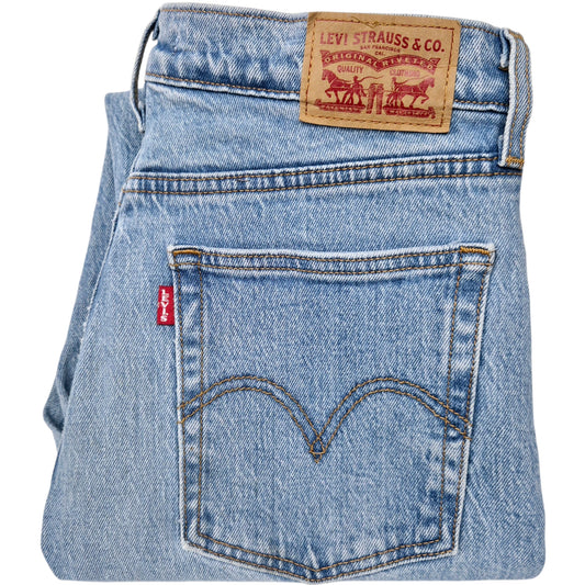 Levis Premium Jeans Womens Light Blue Heavy Wedgie Straight Denim W28