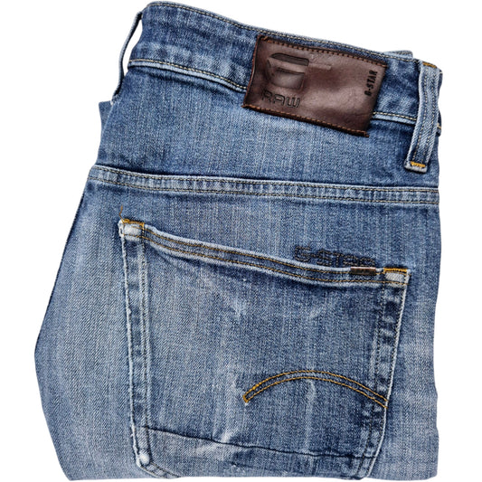 G Star Raw Jeans Blue 3301 Slim Fit Denim W33