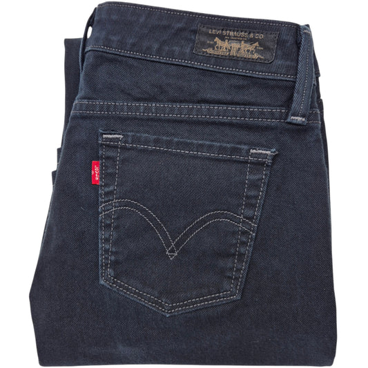 Vintage Levis 545 Jeans Womens Black Low Bootcut Denim W30