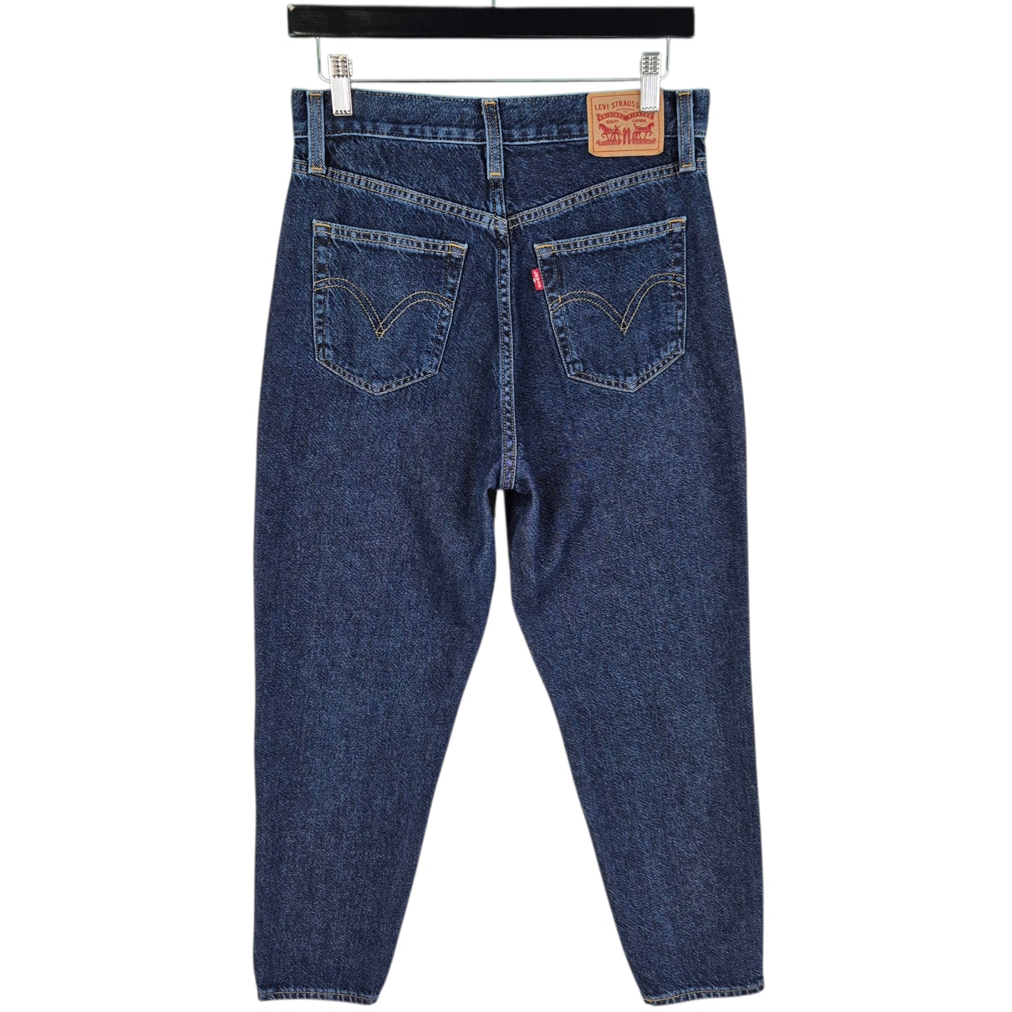 Levis Jeans Womens High Waist Mom Fit Denim W28