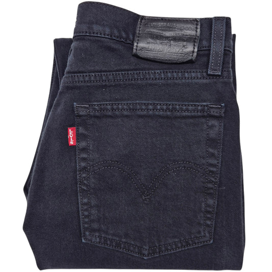 Levis Premium Jeans Womens Black Heavy Wedgie Straight Denim W27