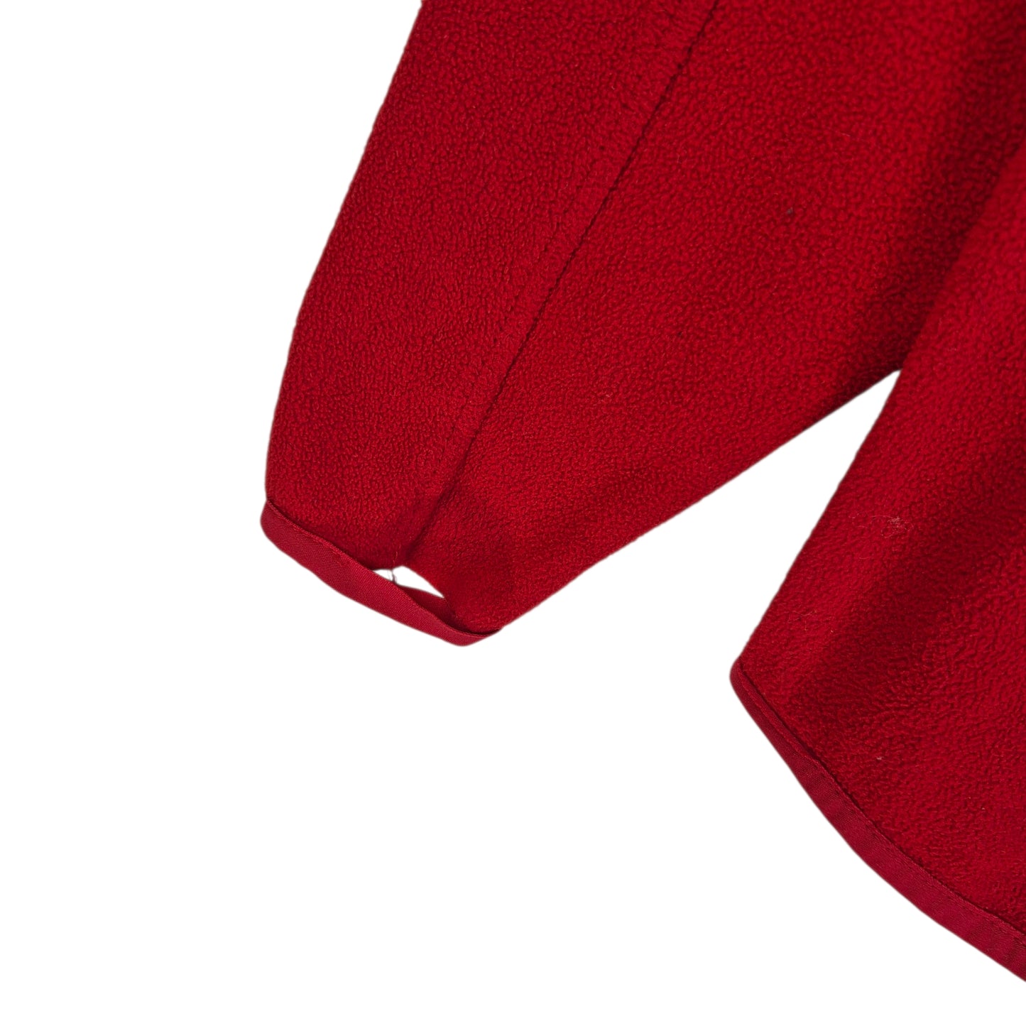 Vintage Majestic Baseball 90's Red Fleece Crewneck Sweatshirt Size M