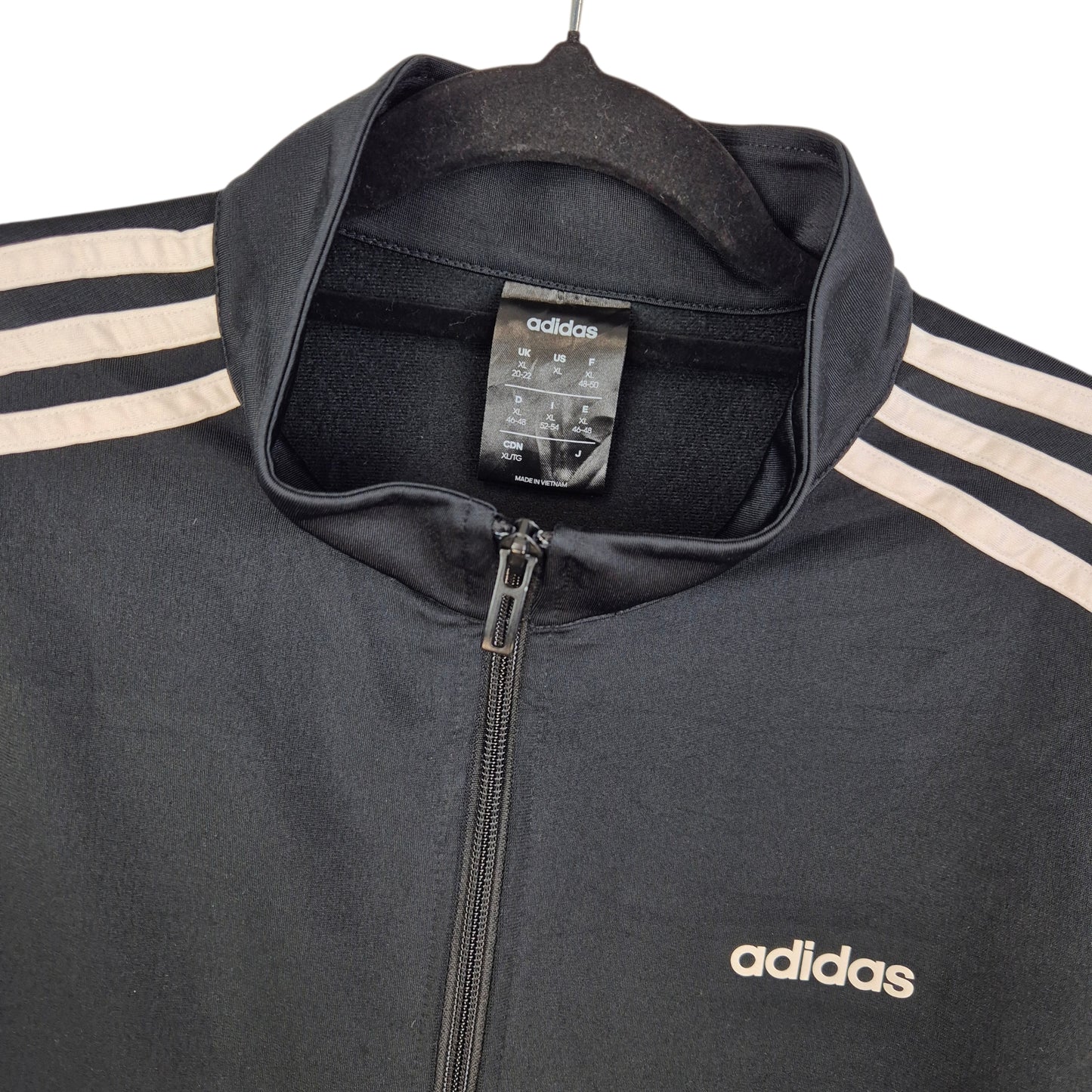 Adidas Womens Black Classic Track Jacket Size XL