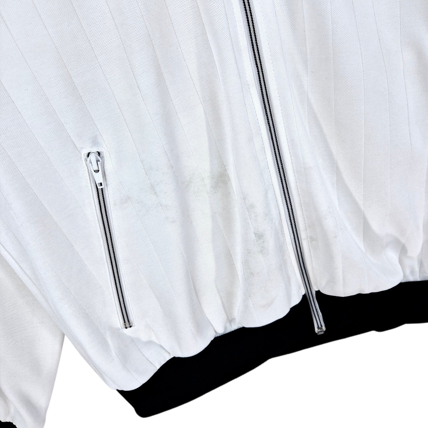 Vintage Adidas 90's White Track Jacket Size XL