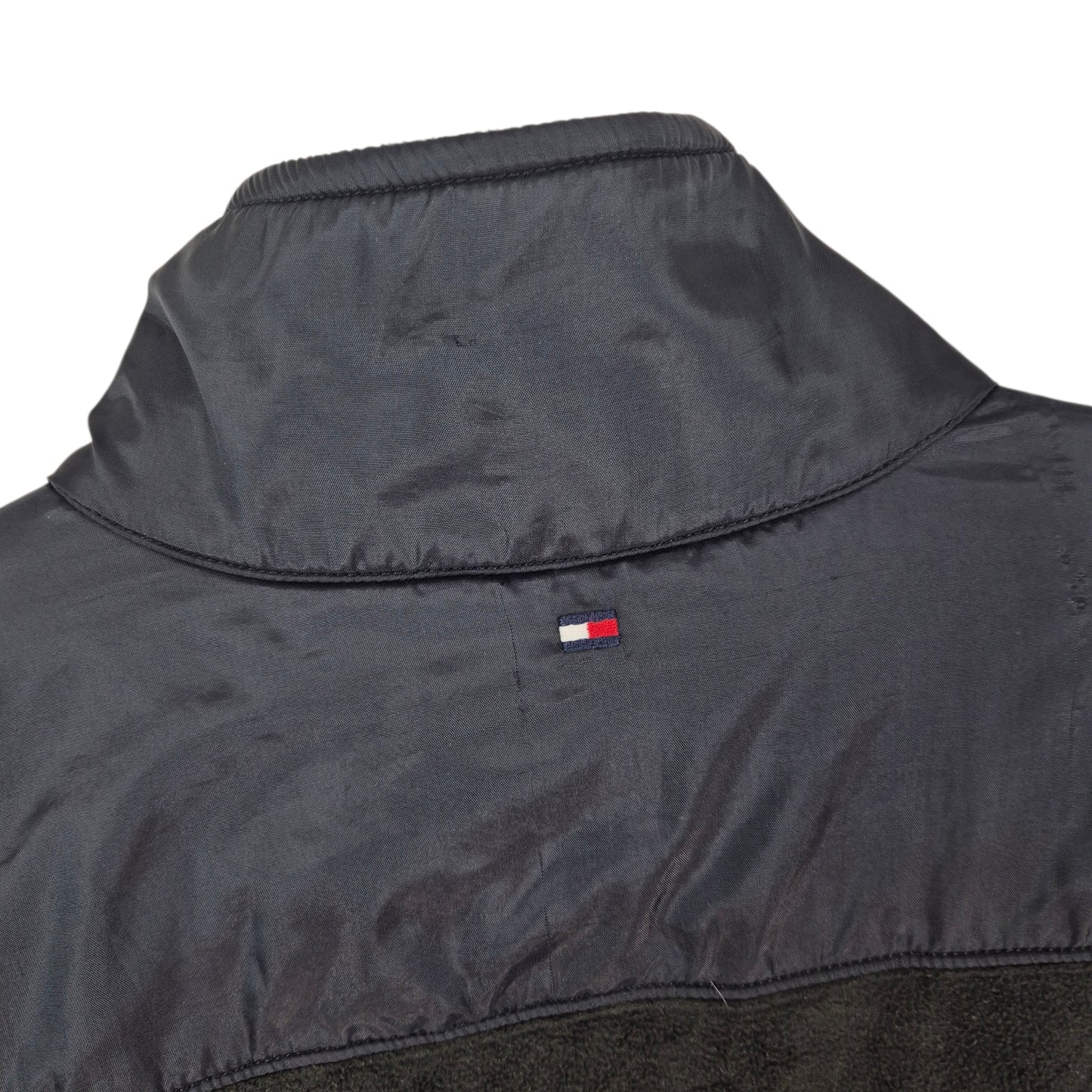 Tommy Hilfiger Black Fleece Zip Jumper Size L