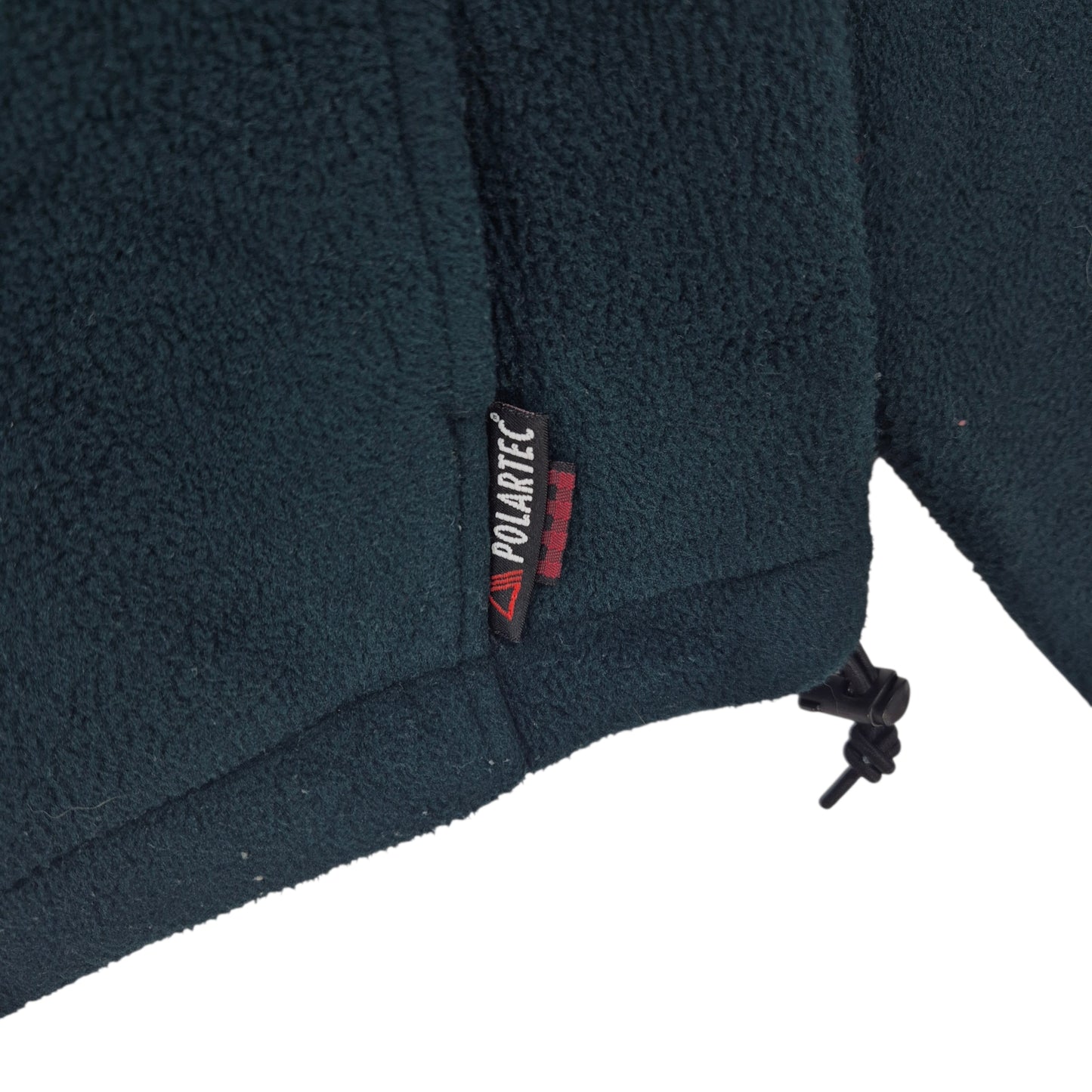 Vintage Woolrich 2000's Dark Green Fleece Zip Jumper Size M